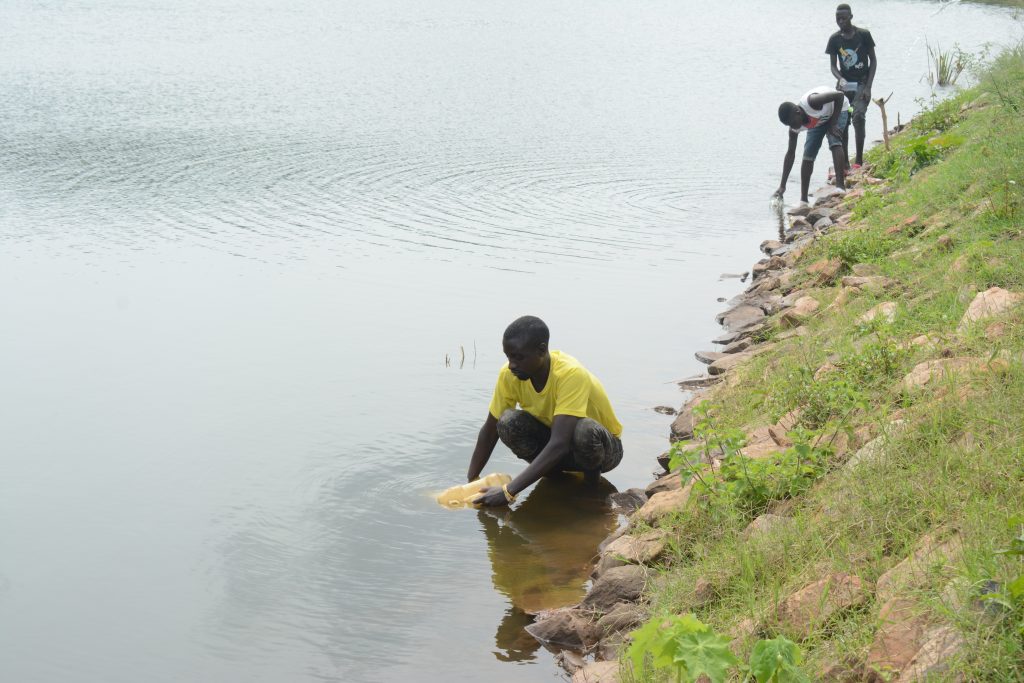 Kagango earth dam found in Kashumba Sub County in Isingiro district that was construcred by the ministry of water and environment 3
