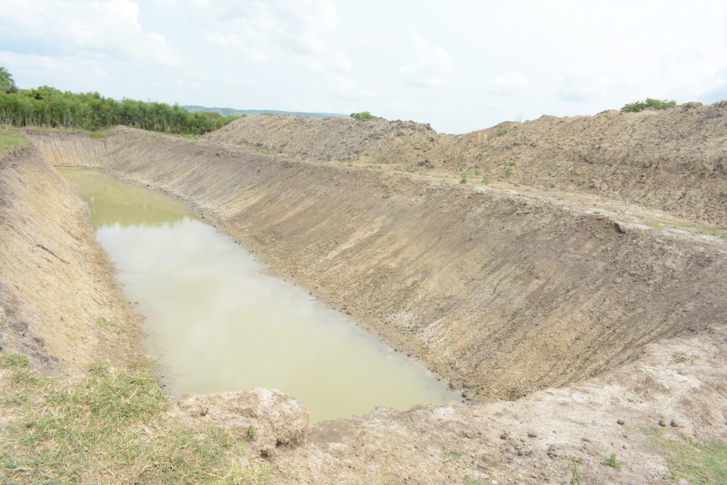 Mbagaya s new dam under construction