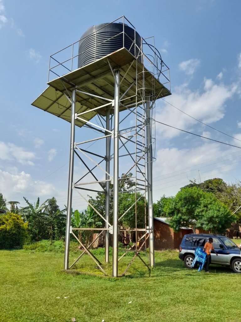 water tank elevated